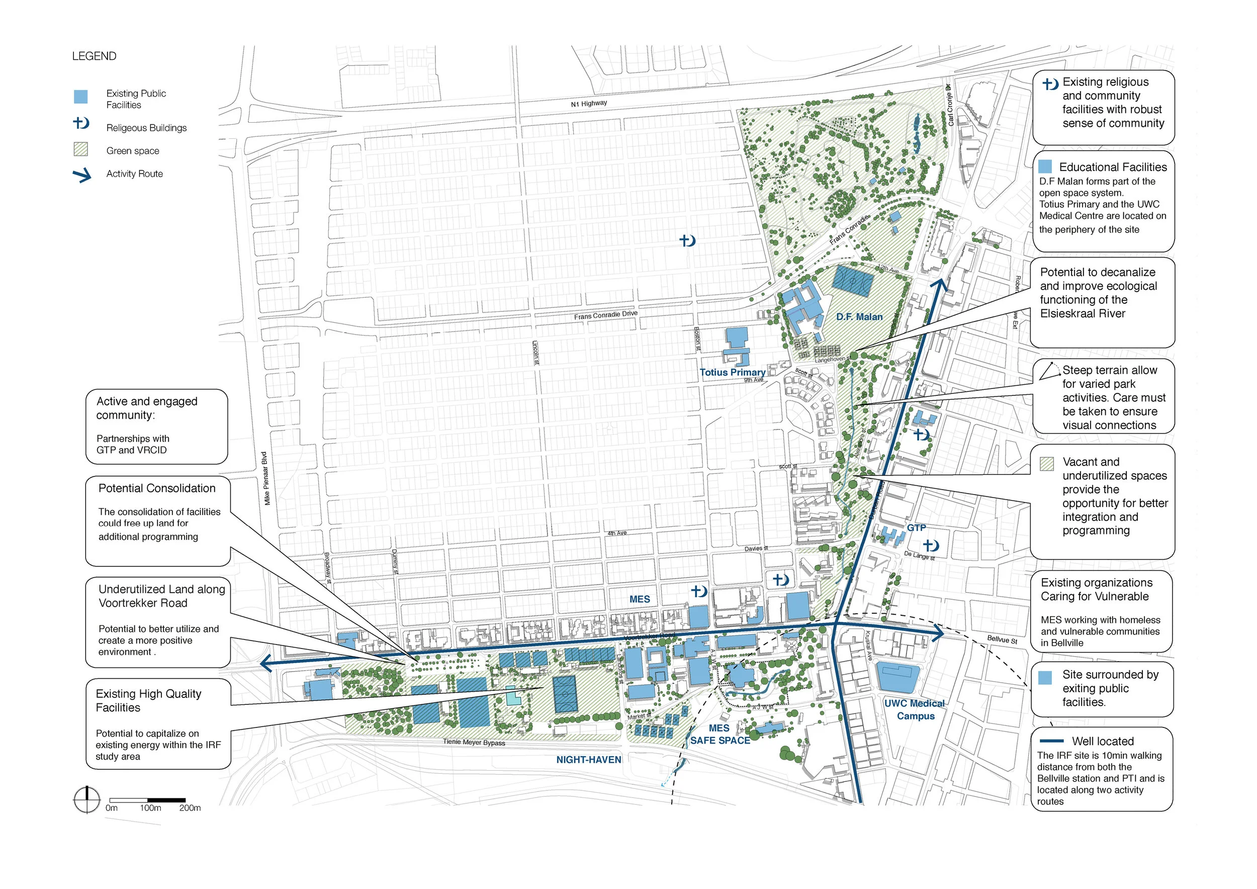 Integrated Recreational Framework Plan | Facilities and Urban